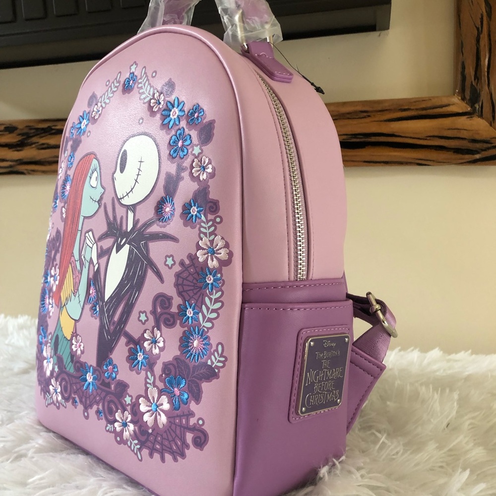 Loungefly Nightmare Before Christmas Backpack Set - Picture 3 of 5